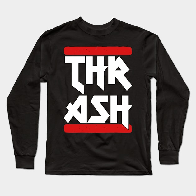 Thrash Metal Long Sleeve T-Shirt by RichyTor